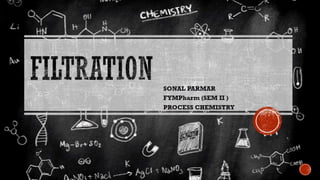 Filteration process chemistry