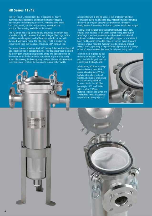 Filter Bag Housings and Accessories