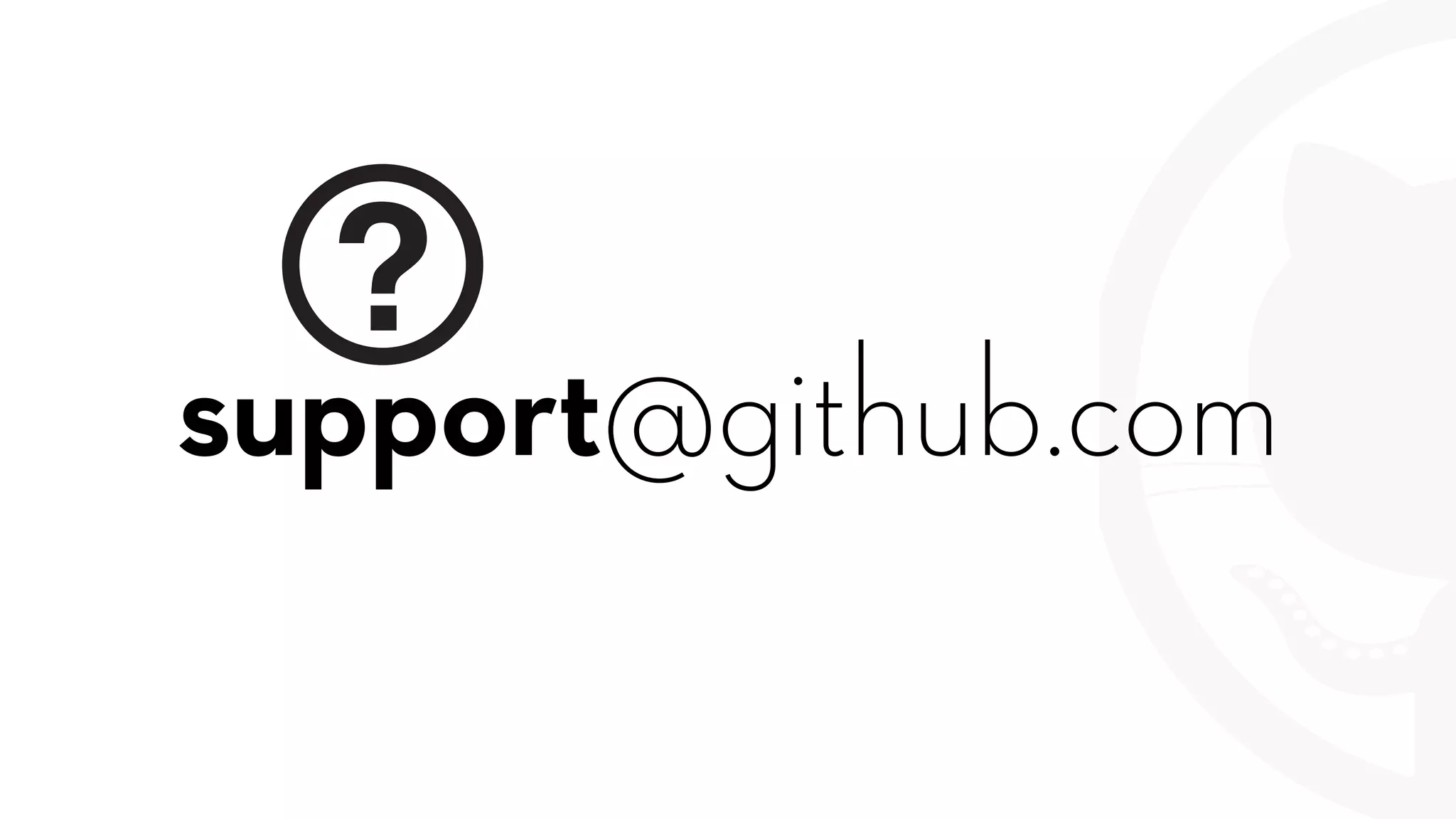 support@github.com
 