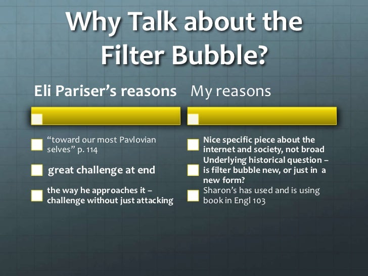 Filter bubble