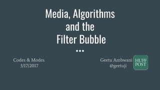 Media, Algorithms and the Filter Bubble | PDF