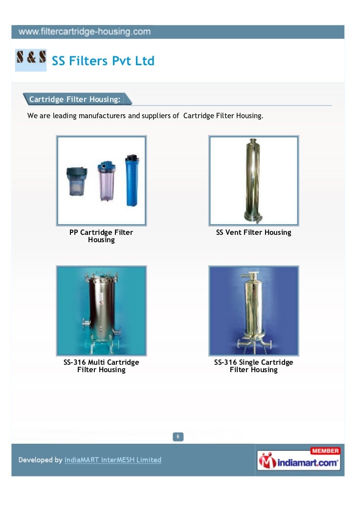 SS Filters Pvt Ltd, Mumbai, Wound Filter Cartridge