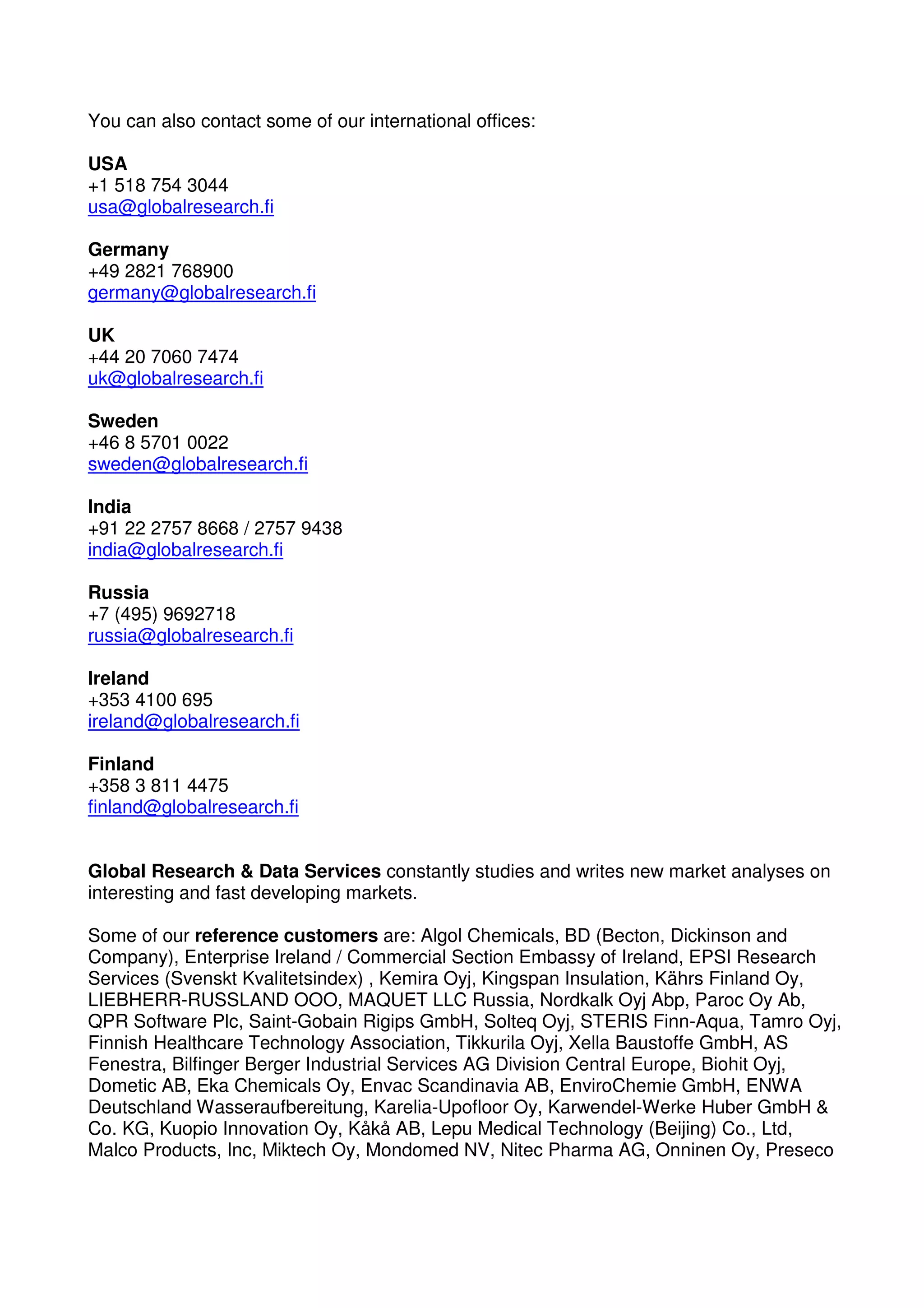 Filter distributor registers from more than 50 countries PDF
