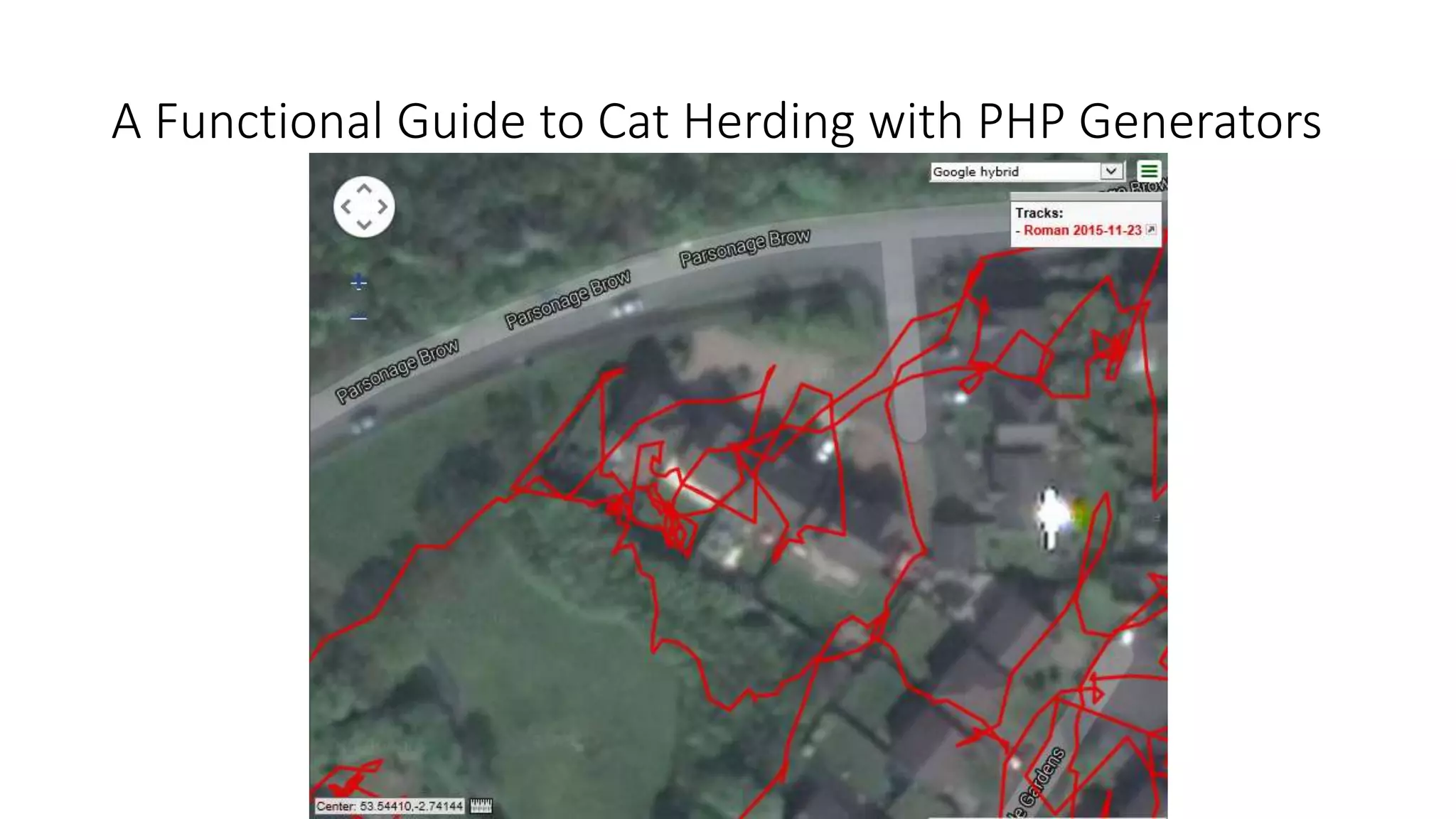 A Functional Guide to Cat Herding with PHP Generators
 
