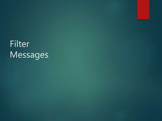 Filter
Messages
 