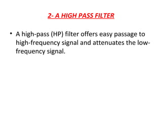 Hp Filter Example Filters | PPT