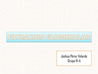 Joshua Pérez Velarde
Grupo IV-4
 