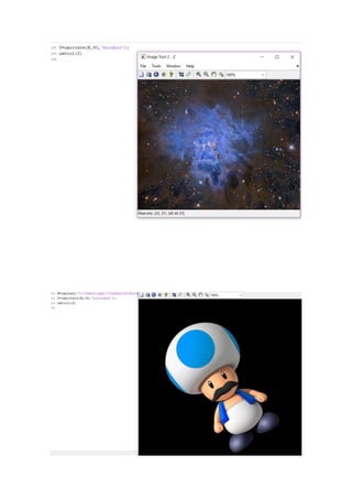 Filtrado de imágenes en matlab