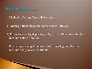 Filtration Mechanical Operation .ppt