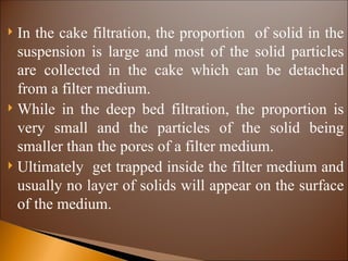 Filtration Mechanical Operation .ppt