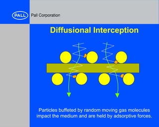 Diffusional Interception Principles of filtration liquid (Intemediate) | PPT