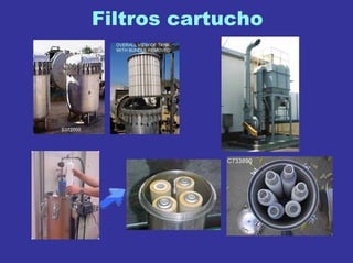 Filtros cartucho
 