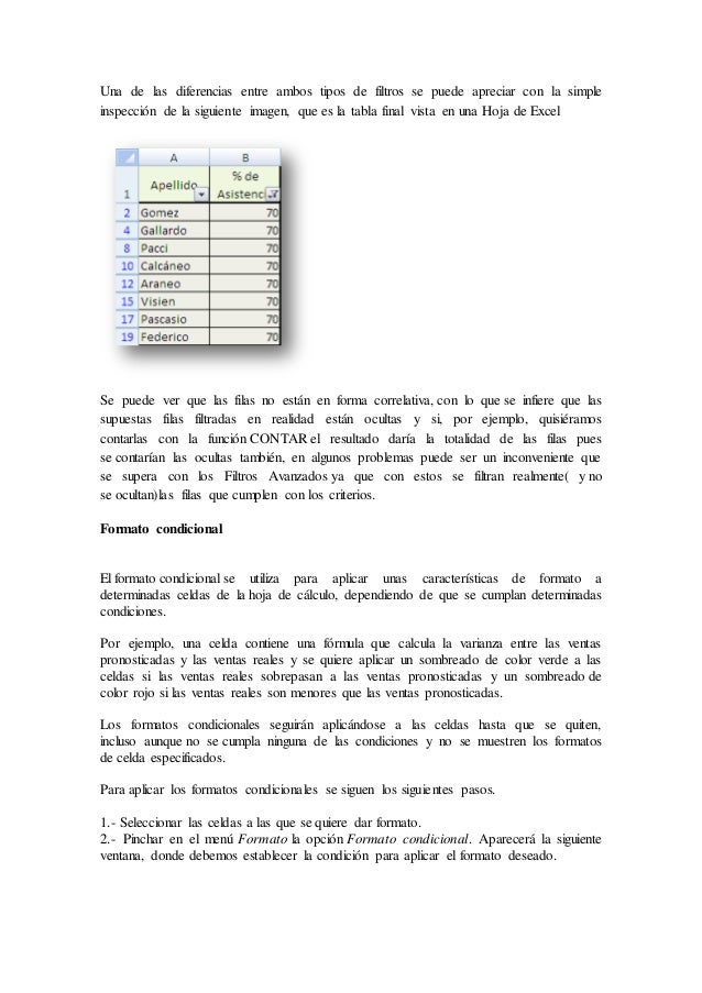 Tipos de filtros en informatica