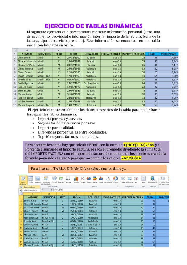 Tentáculo comprender tiburón tabla dinamica mostrar top 10 Momento
