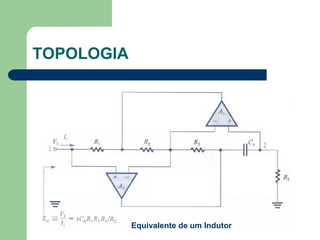 TOPOLOGIA




            Equivalente de um Indutor
 
