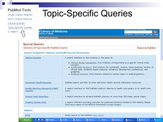 Topic-Specific Queries  