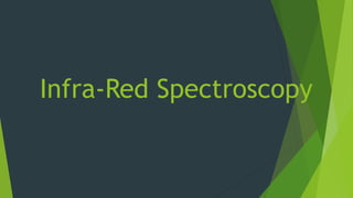 Infra-Red Spectroscopy
 