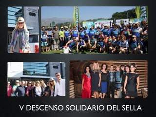 V DESCENSO SOLIDARIO DEL SELLA
 