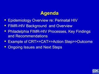 Philadelphia HIV Fetal Infant Mortality Review (FIMR) | PPT