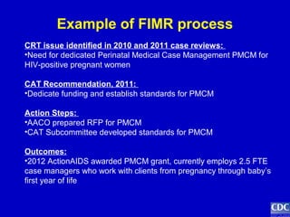 Philadelphia HIV Fetal Infant Mortality Review (FIMR) | PPT