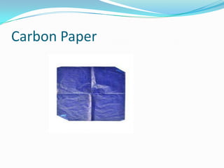 Carbon Paper

 