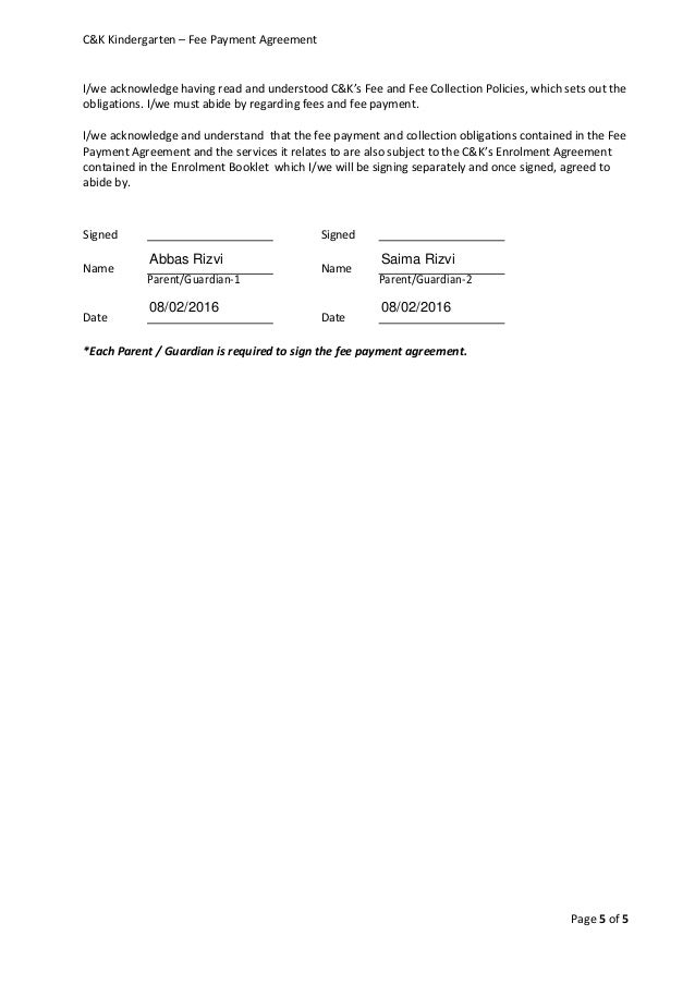 payment arrangement form coles thecolossus co payment arrangement form