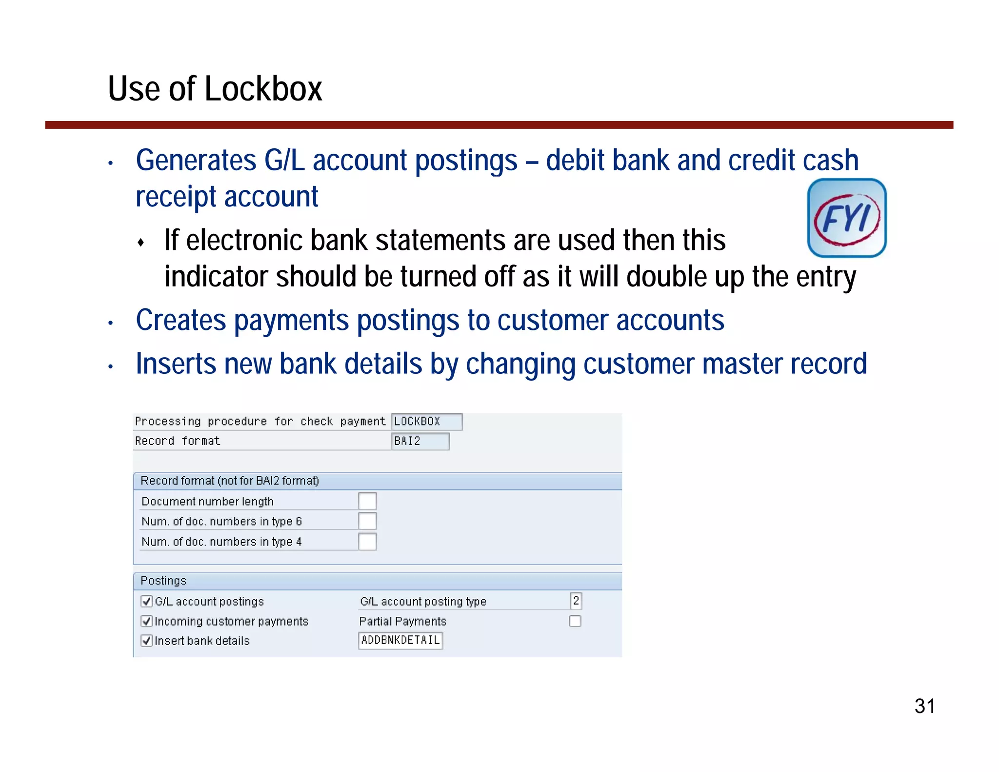 SAP Financials 2011 Prakhina Detailed Lessons To Reduce Electronic Bank ...