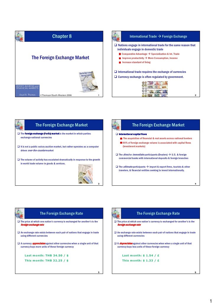 Foreign market exchange