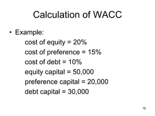 Fin 2732 cost of capital | PDF