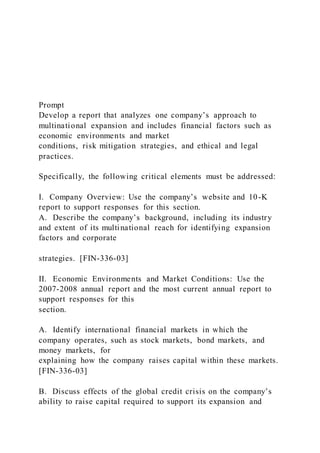 FIN 336 Final Proj | DOCX