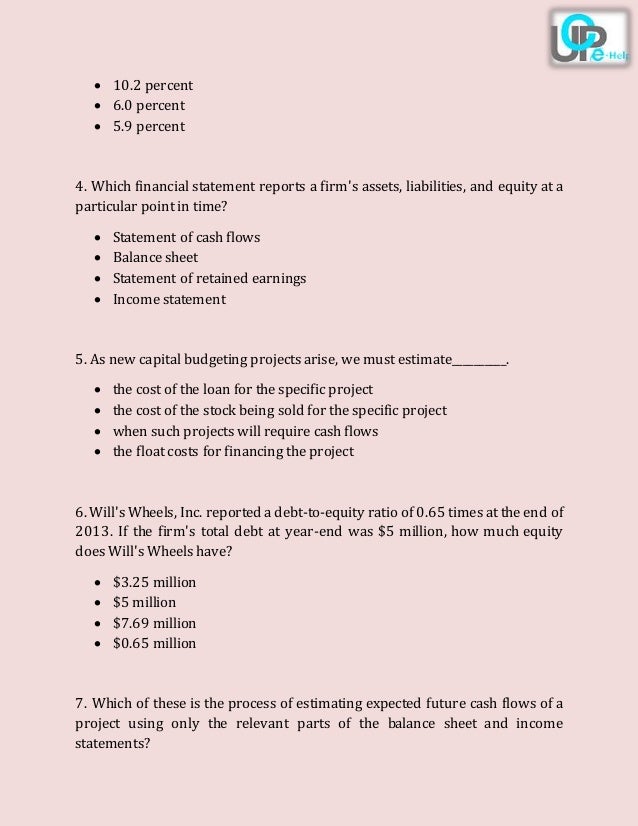 uop fin 370 final exam Get in touch with our expert professor to clear your fin 30 final exam with good marks assignment e help provides all the relevant study material for this exa. uop fin 370 final exam Get in touch with our expert professor to clear your fin 30 final exam with good marks assignment e help provides all the relevant study material for this exa.