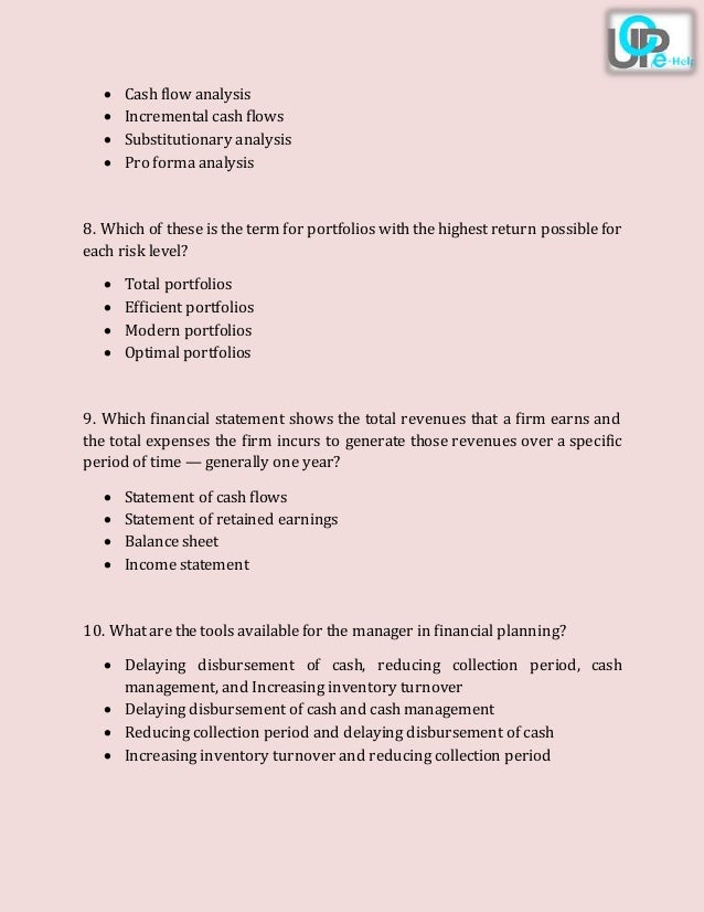 uop fin 370 final exam Get in touch with our expert professor to clear your fin 30 final exam with good marks assignment e help provides all the relevant study material for this exa. uop fin 370 final exam Get in touch with our expert professor to clear your fin 30 final exam with good marks assignment e help provides all the relevant study material for this exa.