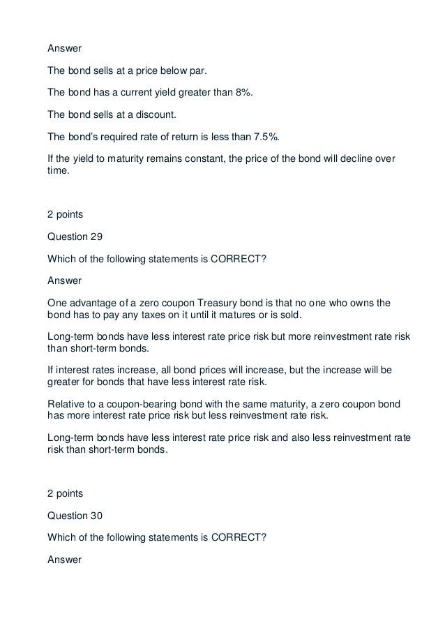 a bonds coupon rate is equal to the annual interest divided by which one of the following? a bonds coupon rate is equal to the annual interest divided by which one of the following?
