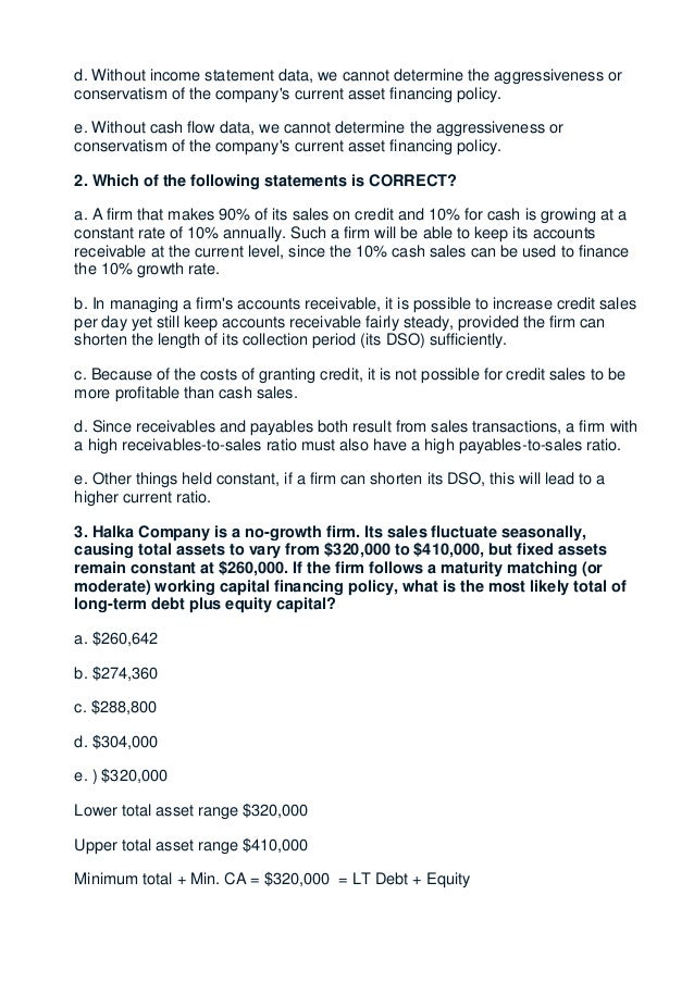 Fin 534 week 8 homework set 4 essay 03 picture