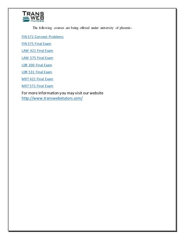 fin 571 final exam questions Fin 571 fin/571 final exam (30 questions with answers)100% correct related. fin 571 final exam questions Fin 571 fin/571 final exam (30 questions with answers)100% correct related.