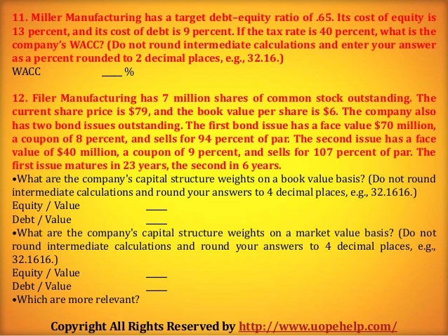 Week 5 problem set fin 571 essay image