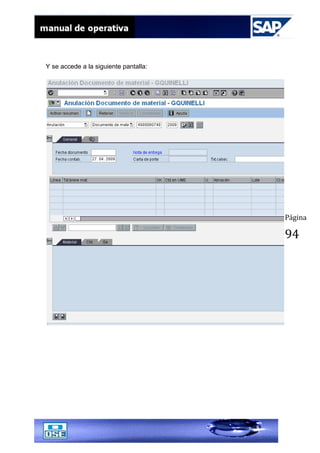 Página
94
Y se accede a la siguiente pantalla:
 