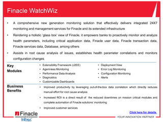 Finacle - Core banking Software Solution Overview