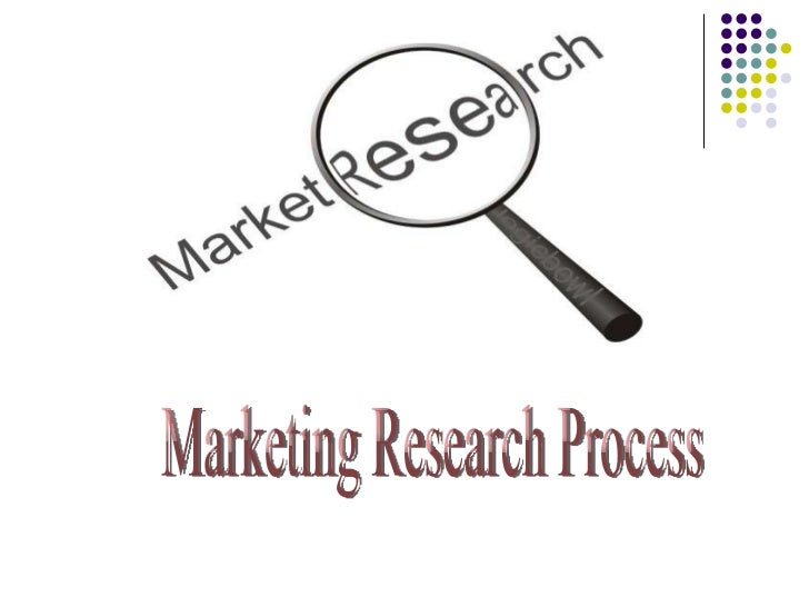 marketing research process marketing research process