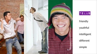 telus
friendly

youthful

intelligent

different

simple
 