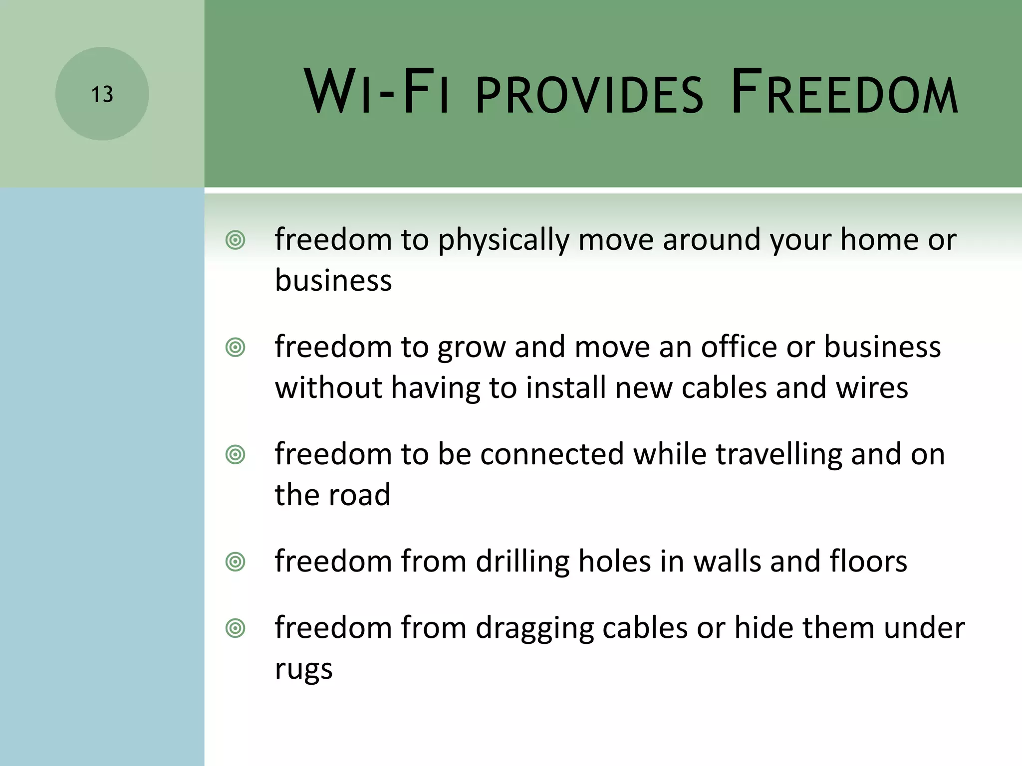Interference from mobile phones and Bluetooth devices which can reduce the transmission speed.7