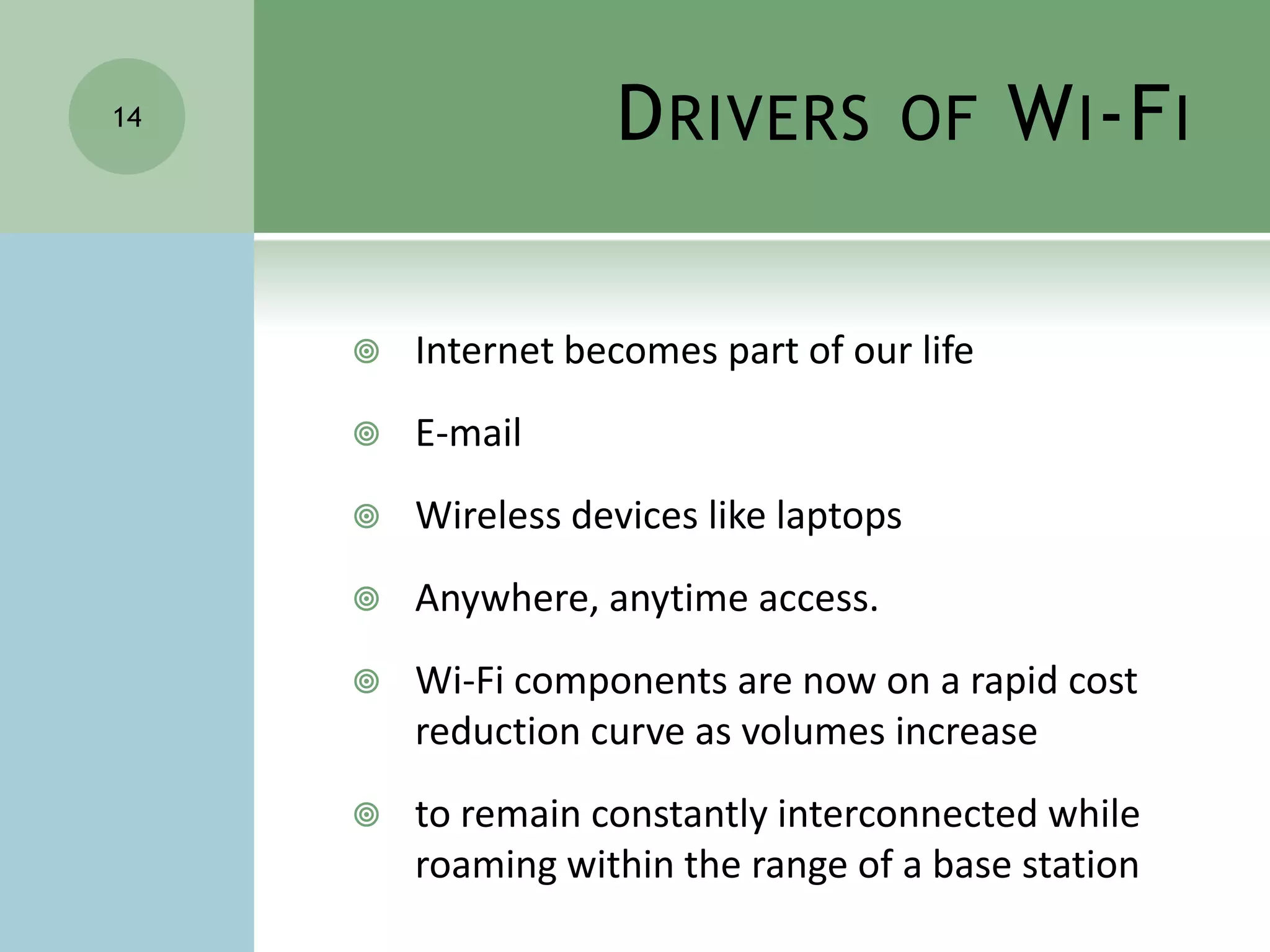 Penetration of Wi-Fi8