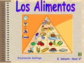 E. Infantil- Nivel 3º Los Alimentos Encarnación Santiago 