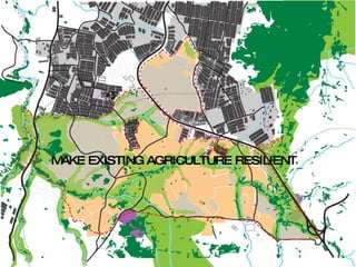 MAKE EXISTING AGRICULTURE RESILIENT 