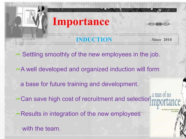 HRM Induction Process | PPT