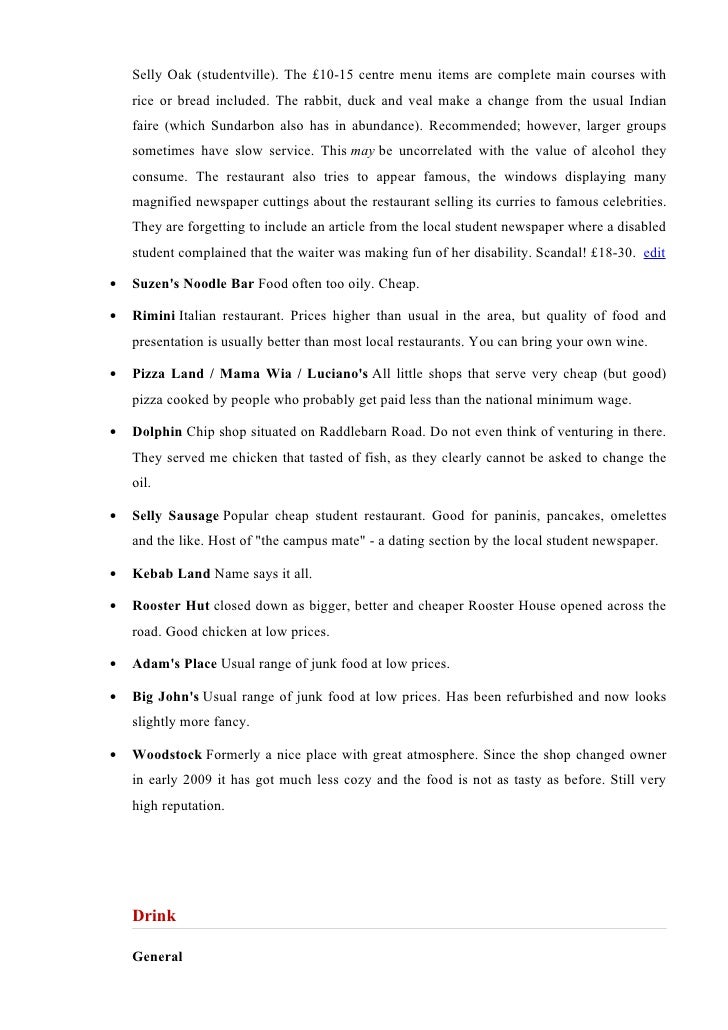 Fast food essay 200 words image