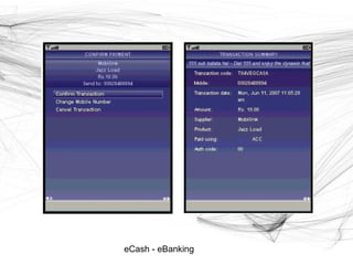 eCash - eBanking
 