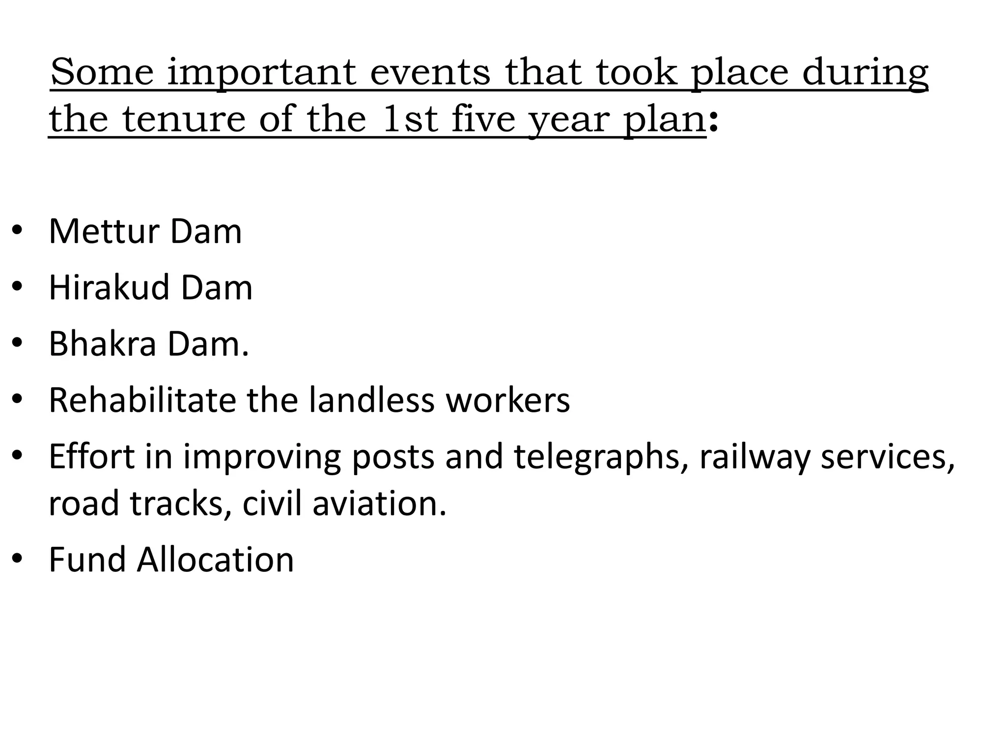 Increasing production 