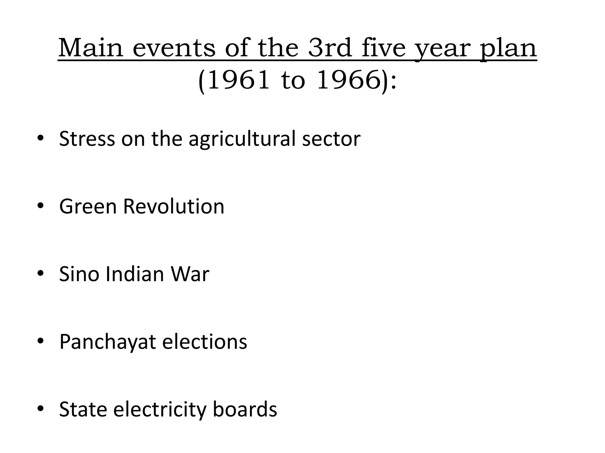 Determining priorities. Why five year plans?When India gained independence, its economy was groveling in dust. The British had left the Indian economy crippled and the fathers of development formulated 5 years plan to develop the Indian economy. The five years plan in India is framed, executed and monitored by the Planning Commission of India. Currently, India is in its 11th five year plan.