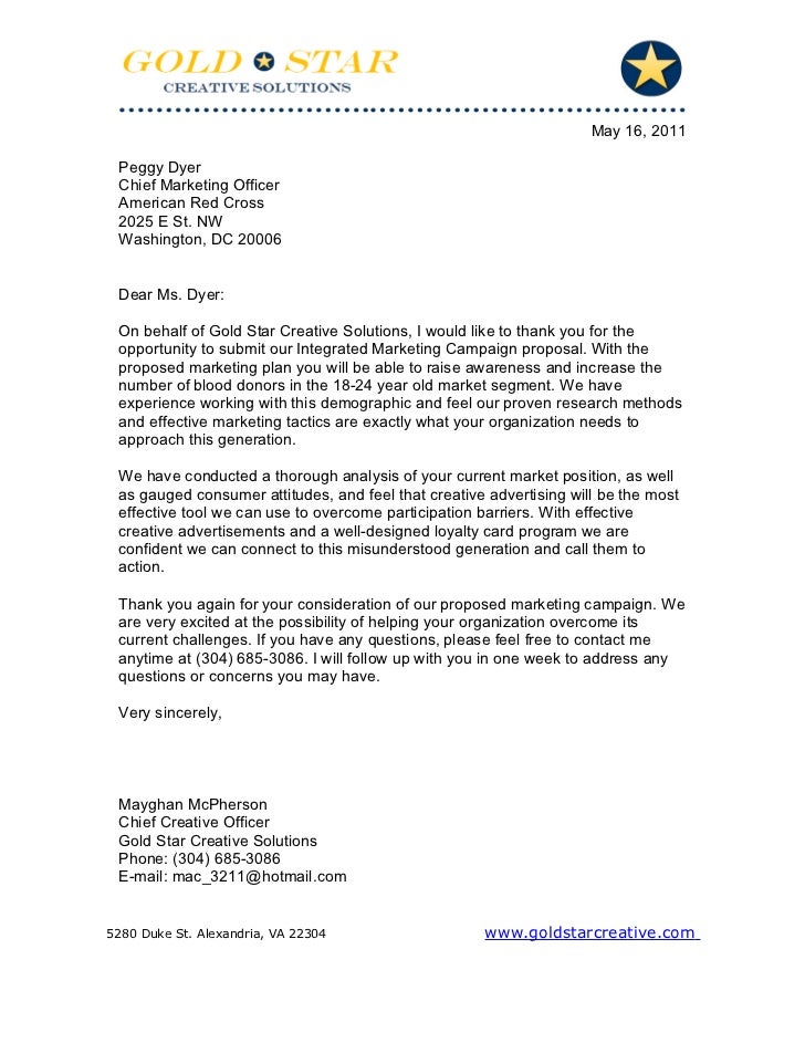 WVU IMC 636 American Red Cross Proposal